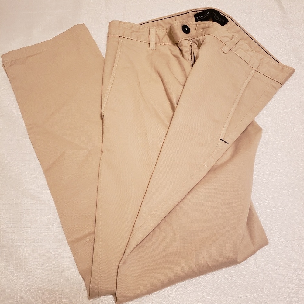 Zara Mid-rise boot-cut women's pants size 30